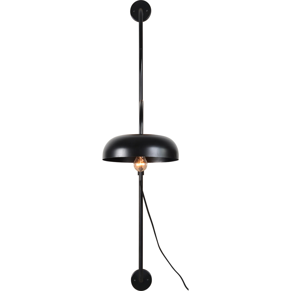 Draco 54.5" Length Wall Sconce, Black - Additional Image 3 - WS066