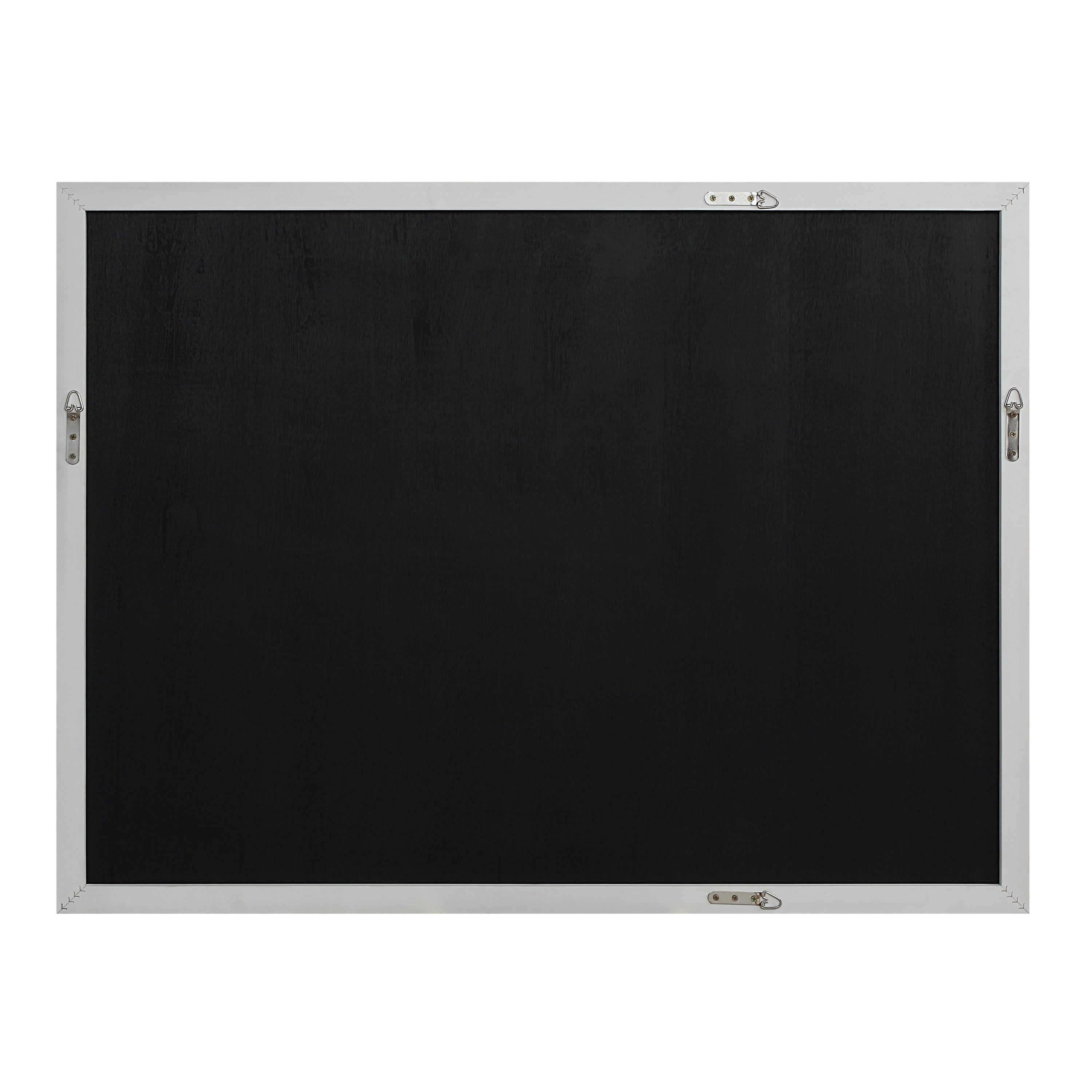 Erula 48" Wide Wall Art, Matte White - Backing Image - W6758