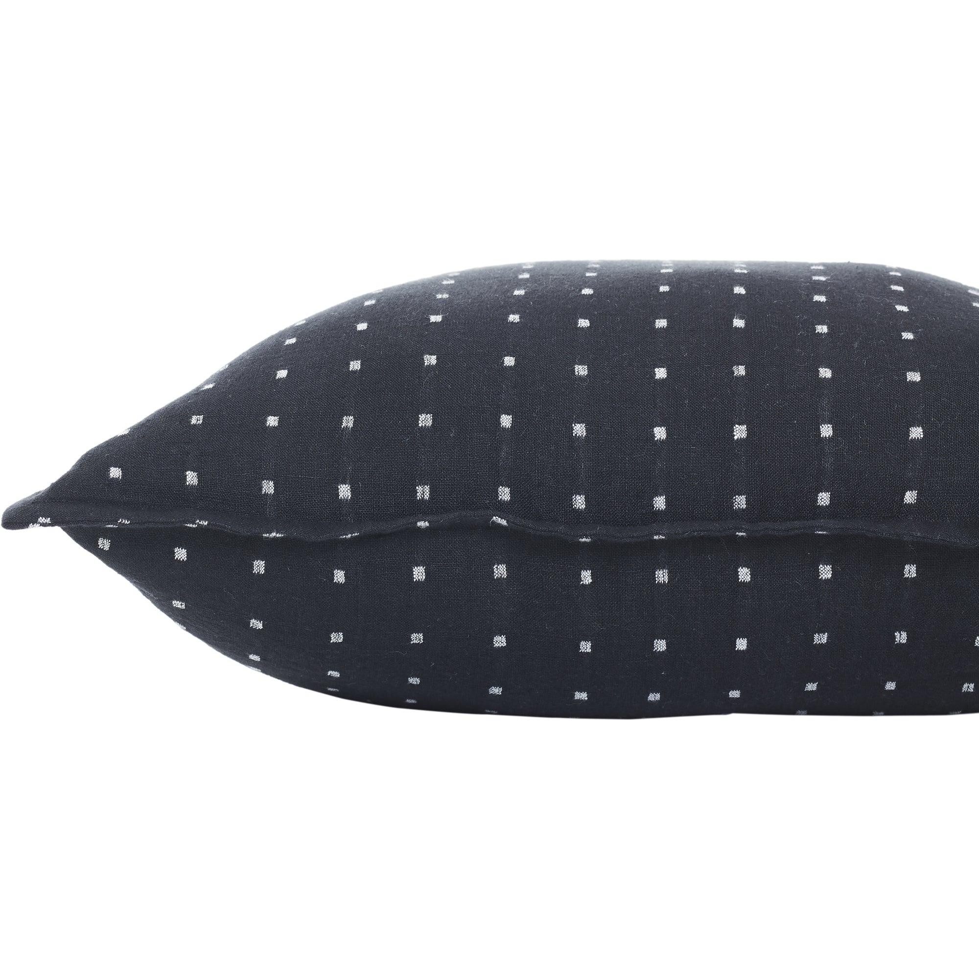Brittany 20X20 Indoor Pillow, Black - Additional Image 2 - PWFL1400