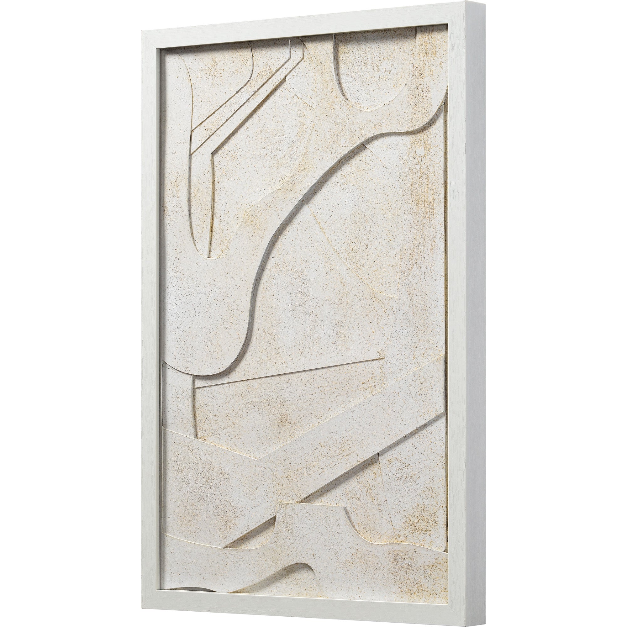 Pathfinder 20" Wide Wall Art, Off-white - Additional Image 4 - W6703