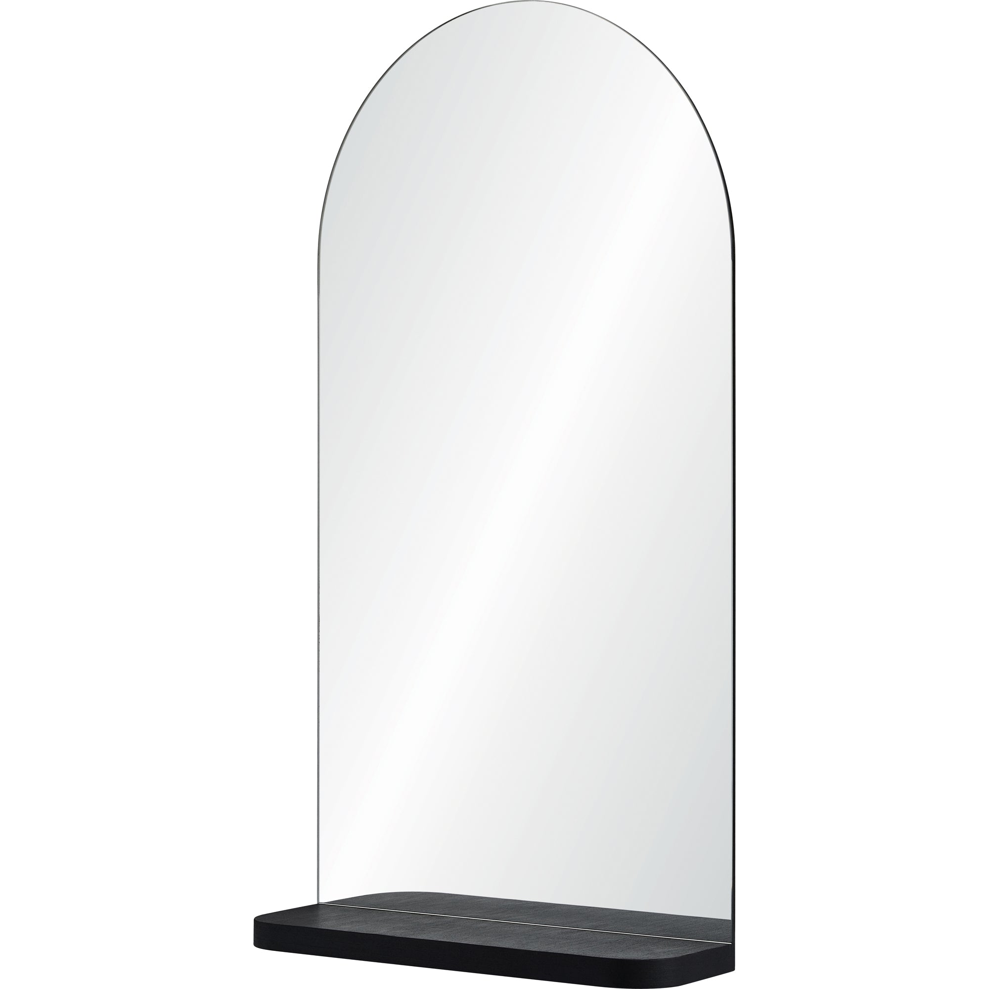 Lucila 36" Tall Arch Wall Mirror - Angle Image - MT2432