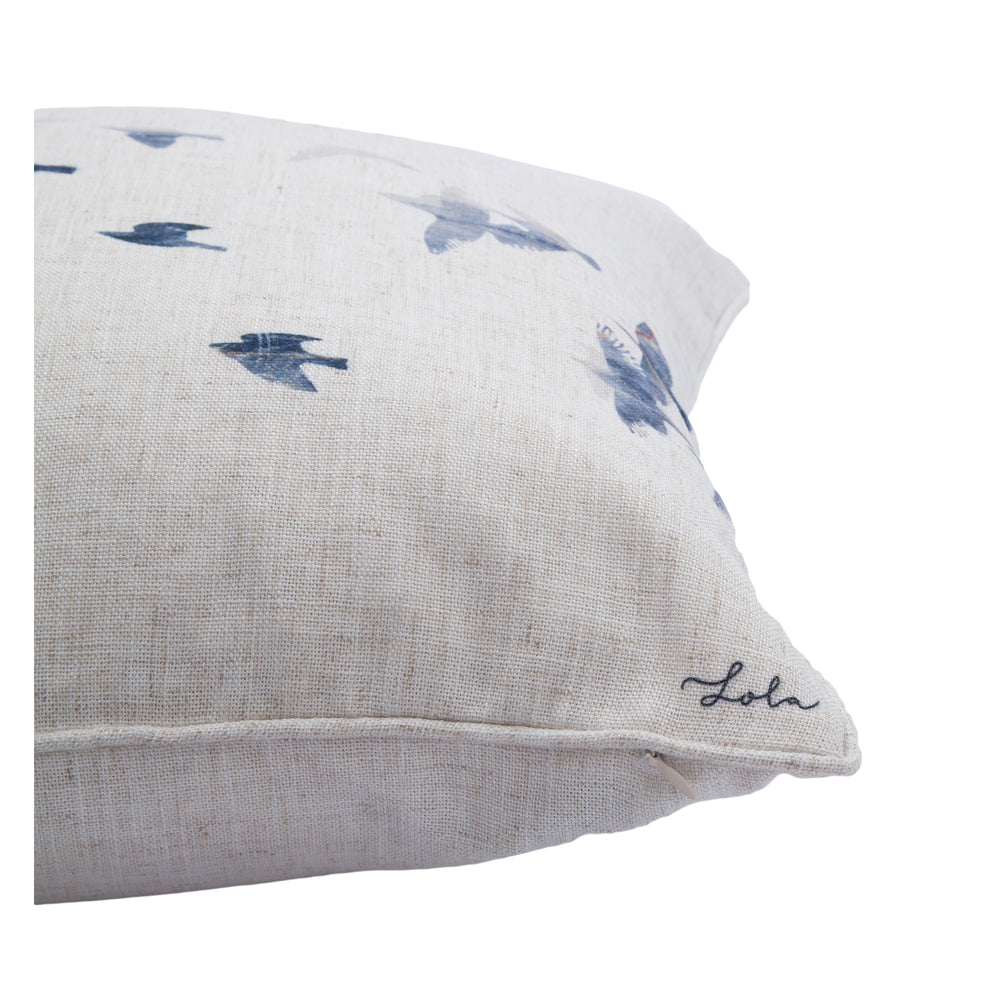 Flight 20 X 20 Indoor Pillow, Multi - Detail Image - PWFL1111