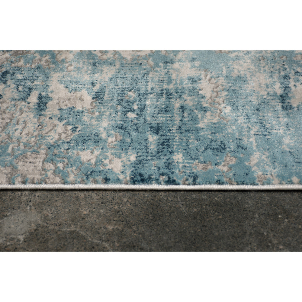 Ariella 5'3x 7'3 Power loomed Indoor Rug, Blue - Additional Image 2 - RARI-18603-58