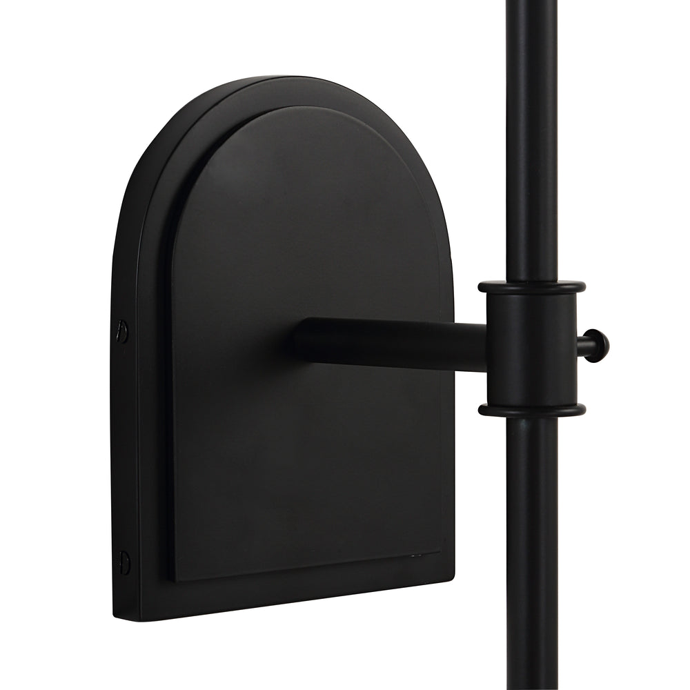 Mililani 17.38" Height Wall Sconce, Black - Detail Image - WS167