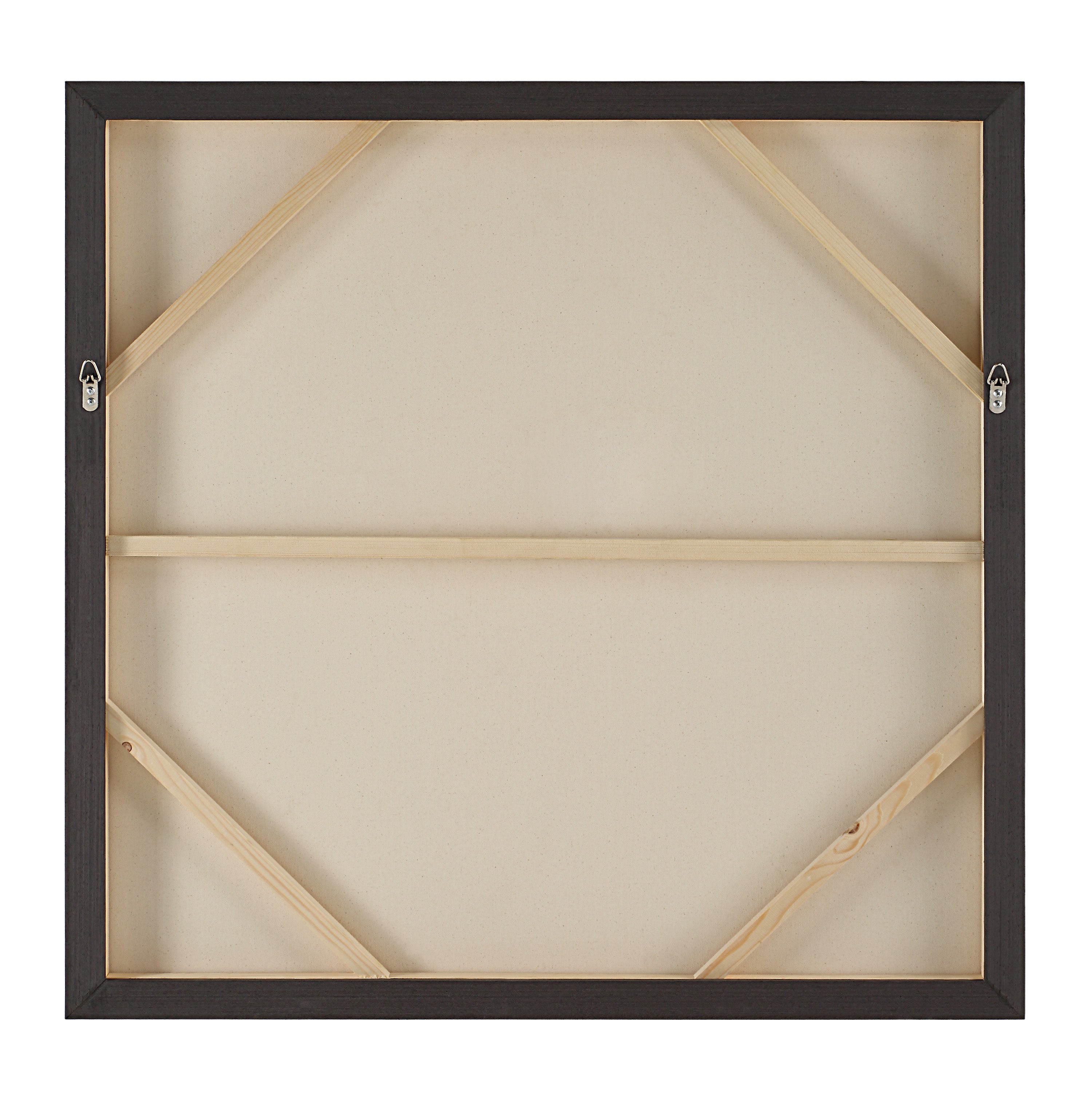 Spencer 40" H x 40" W Canvas Art, White - Backing Image - OL2178