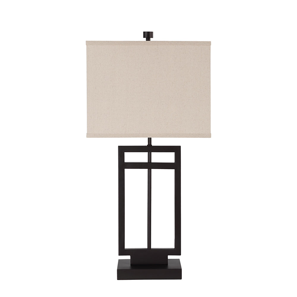 Sendai 30.5" Height Table Lamp, Brown - Angle Image - LPT1353