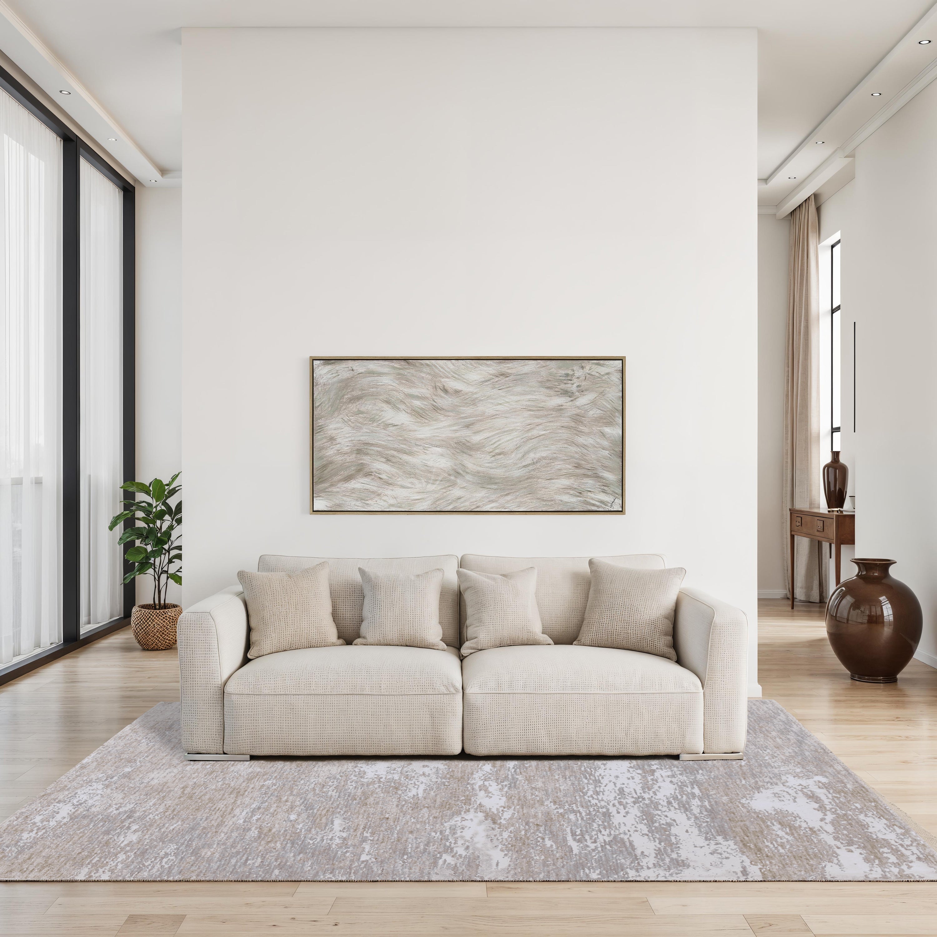 Dune 30" H x 60" W Canvas Art - White Label Lifestyle Image - OL2249