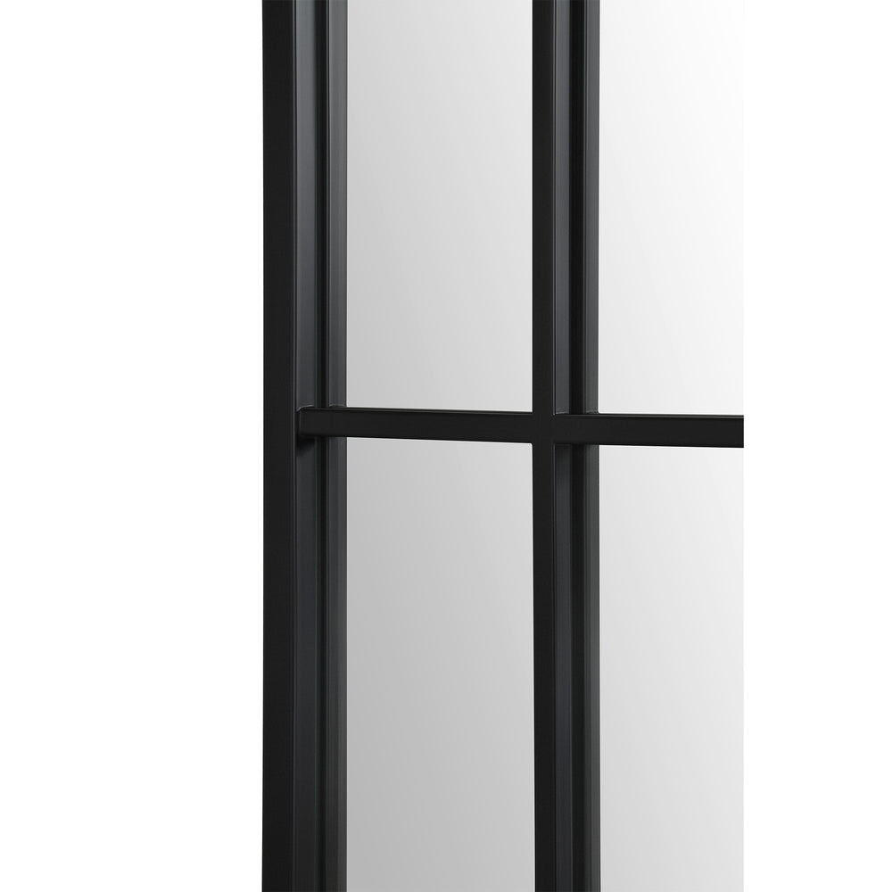 Atkinson 62" Tall Arch Full Length Mirror, Black - Detail Image - MT2546