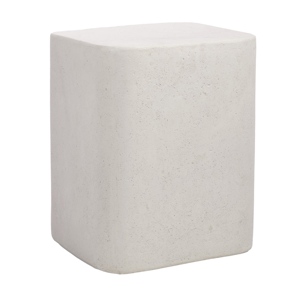 Alsace Indoor Volcanic Stone Table, Natural - Angle Image - TA508