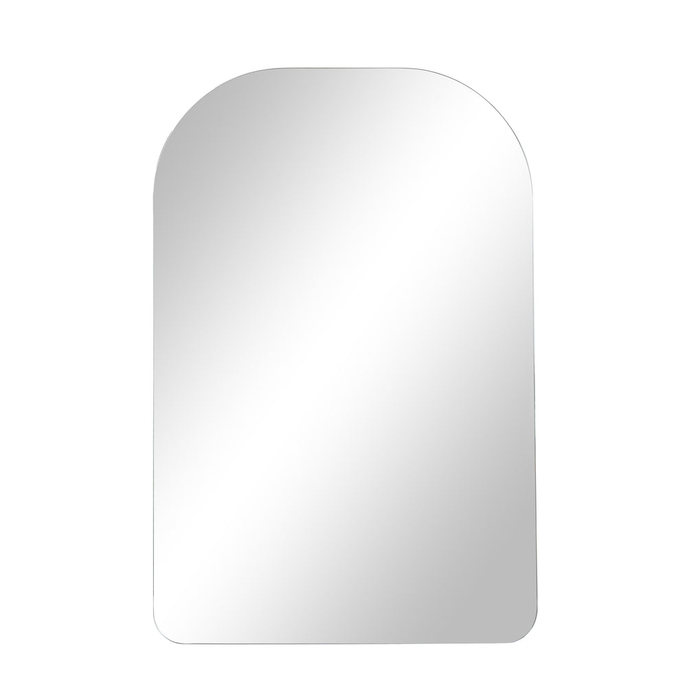Chania 36" H x 24" W Wall Mirror, Grey - Main Image - MT2695