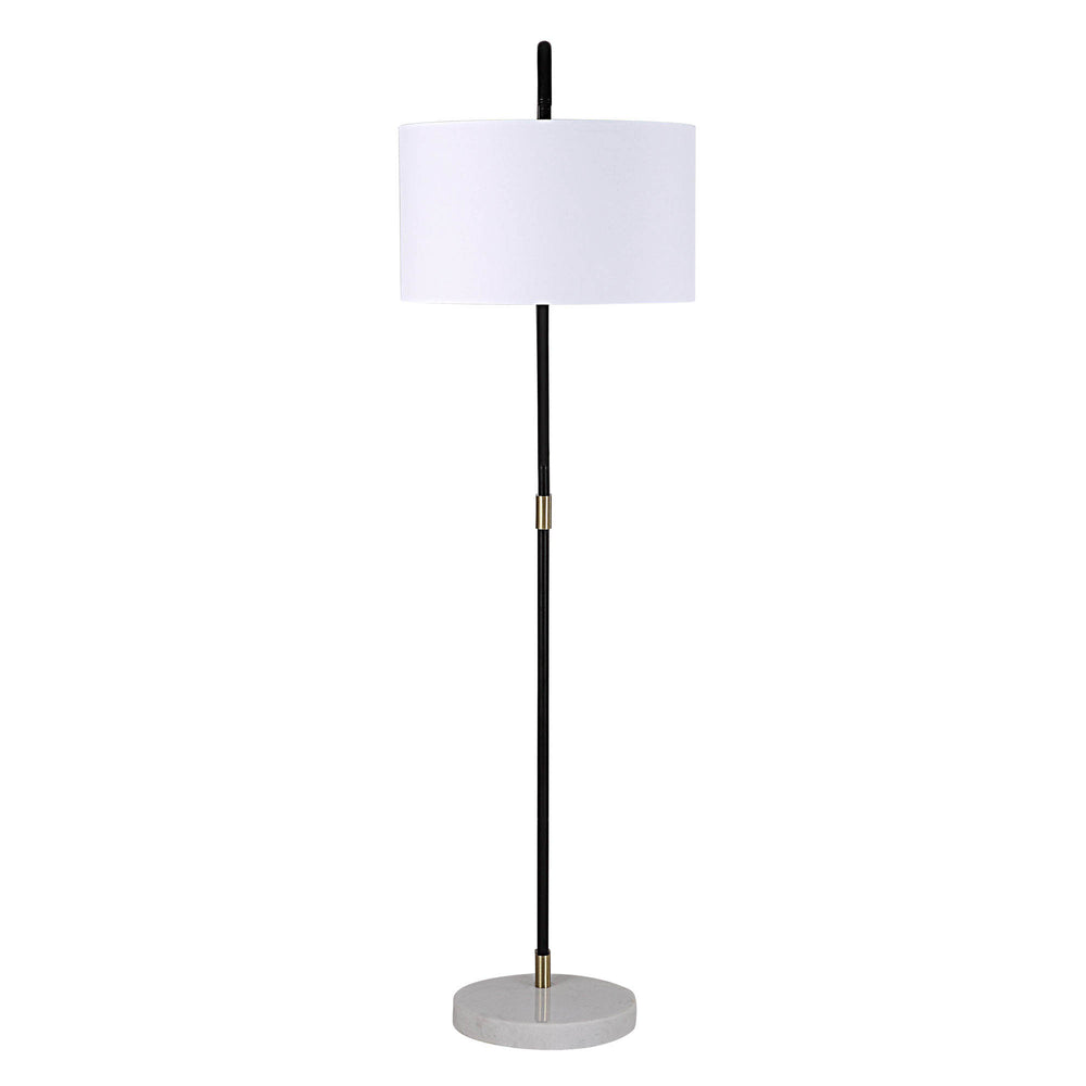 Wroxton 71" Length Floor Lamp, Matte Black - Additional Image 3 - LPF3143