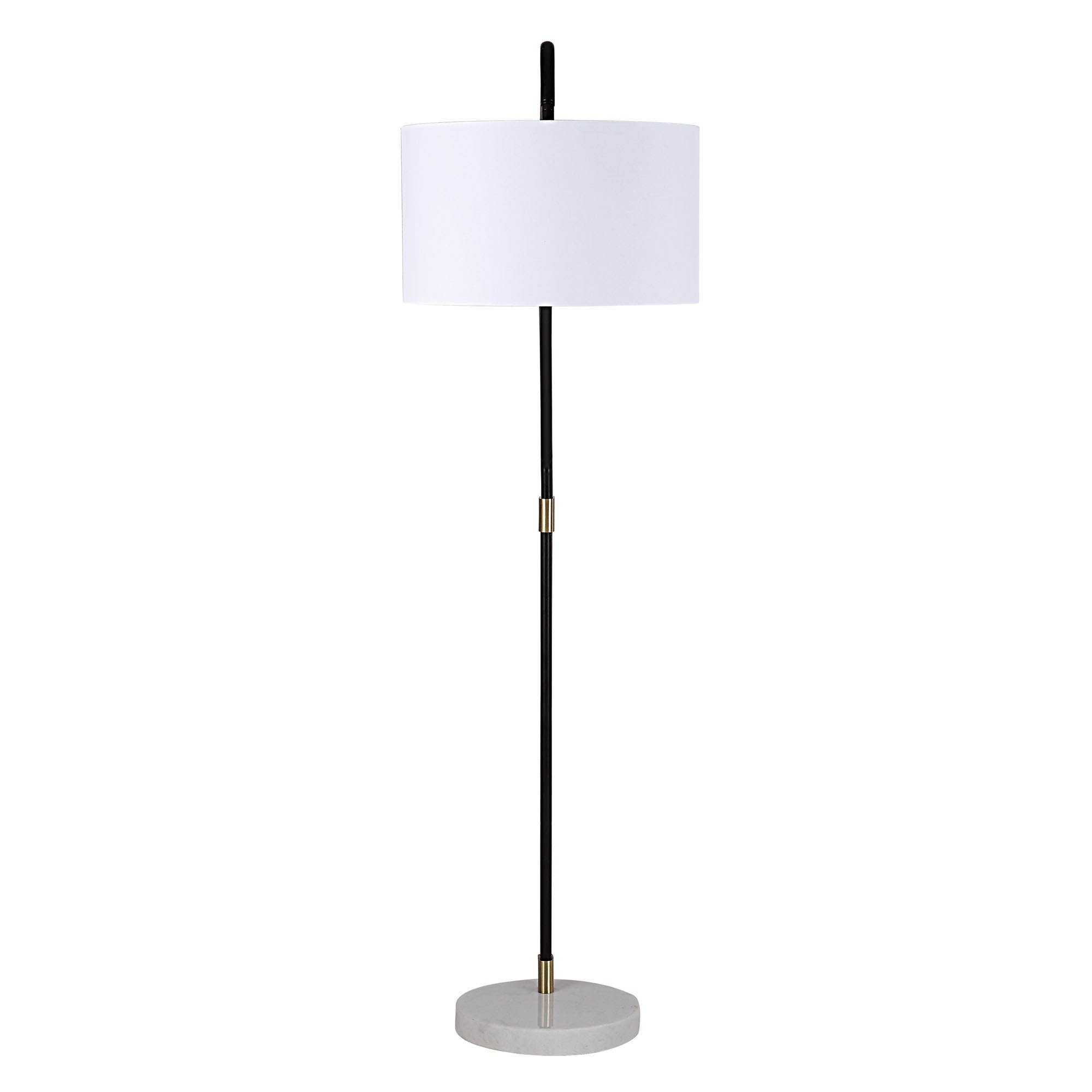 Wroxton 71" Length Floor Lamp, Matte Black - Additional Image 3 - LPF3143