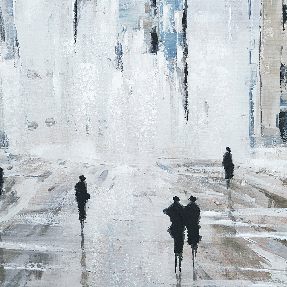 Lyle 48" H x 36" W Canvas Art, Blue - Additional Images - OL2209