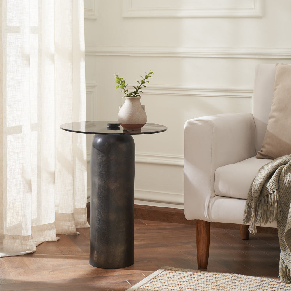 Arta 23" Height Table, Black - Lifestyle Image - TA518
