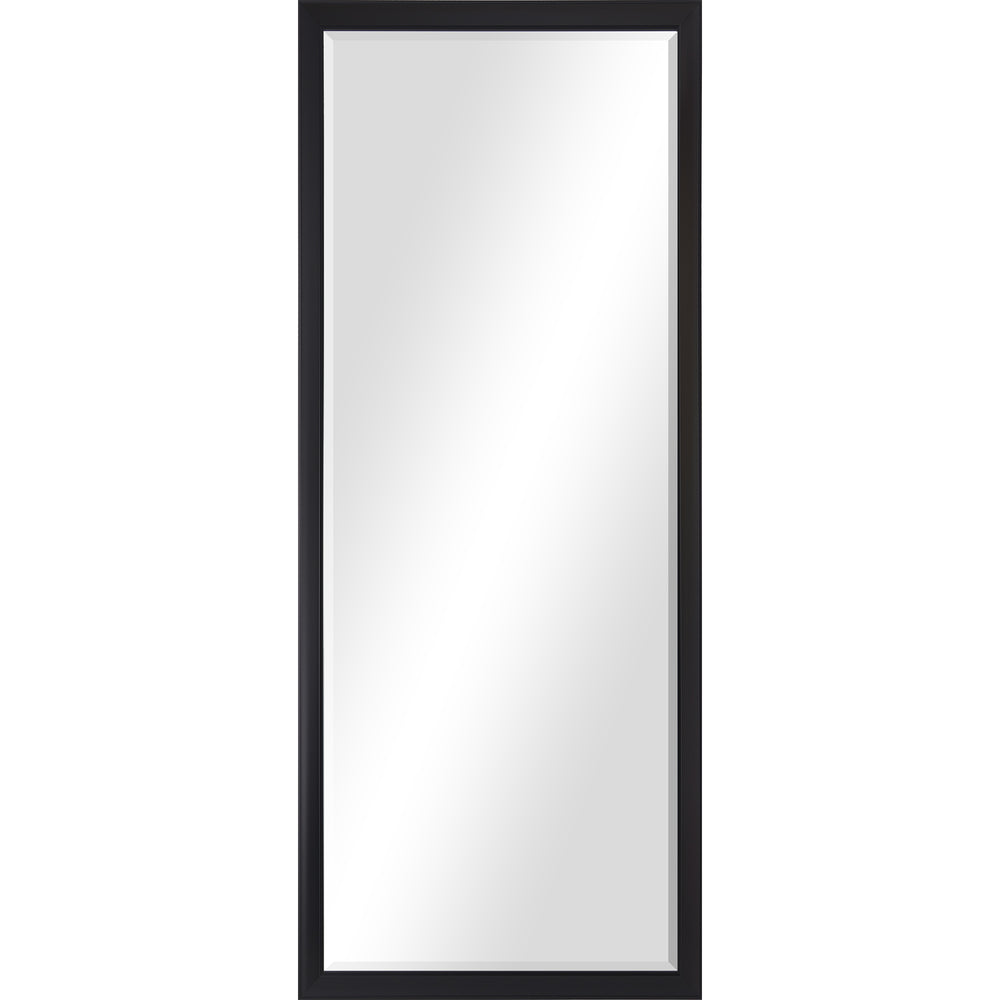Delacorte 80" Tall Rectangle Wall Mirror, Black - Main Image - MT2403