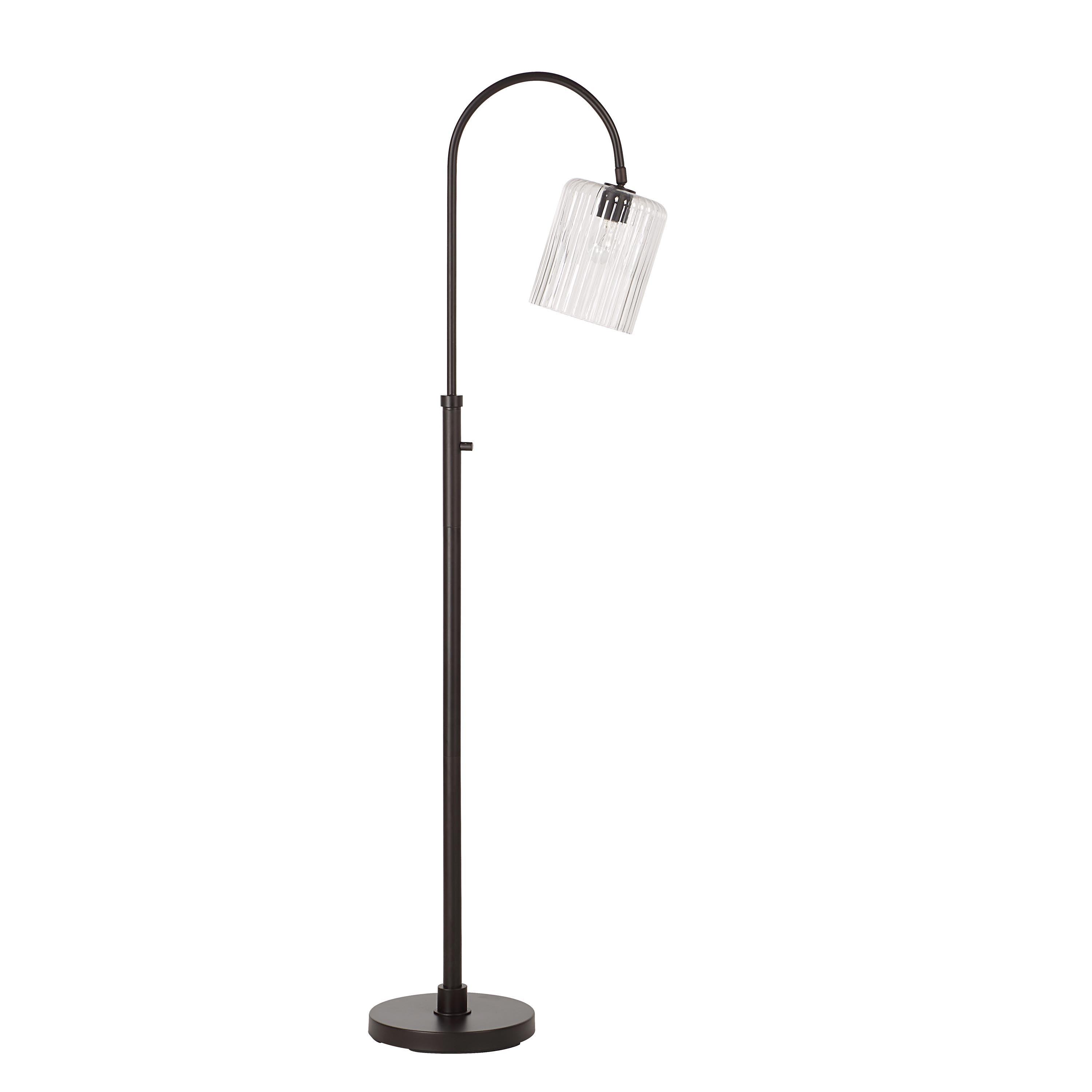 Danae 62.5" Height Floor Lamp, Black - Additional Image 2 - LPF3168