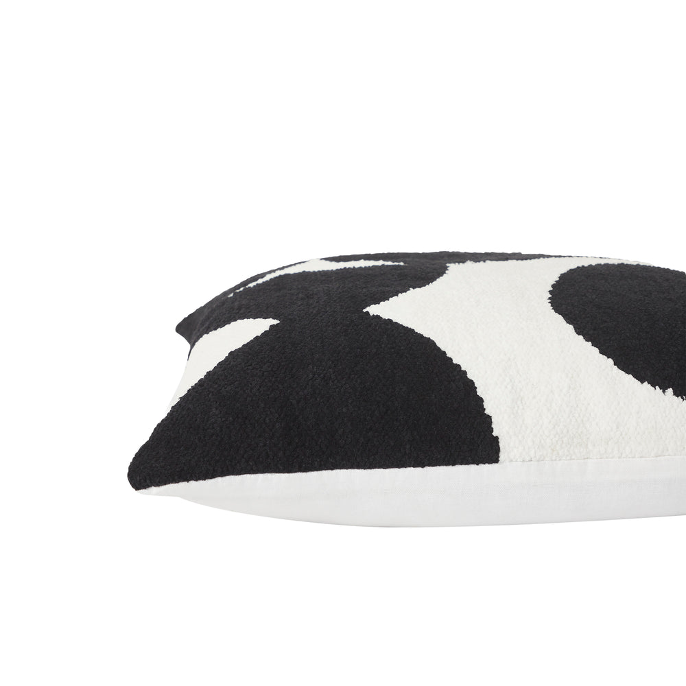 Mauro 20X20 Indoor Pillow, Black - Additional Image 2 - PWFL1467