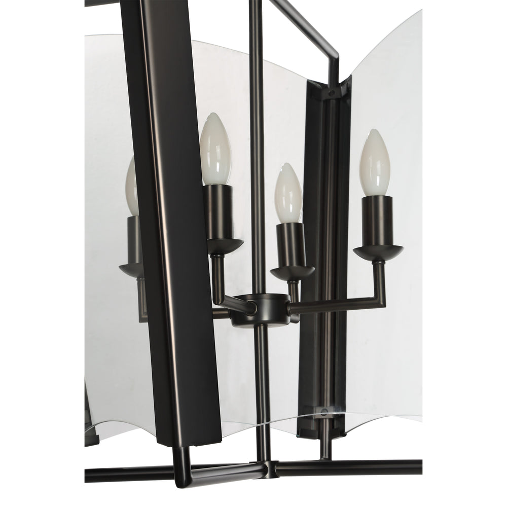 Toussaint 82.25" Height Ceiling Fixture, Clear - Detail Image - LPC4499