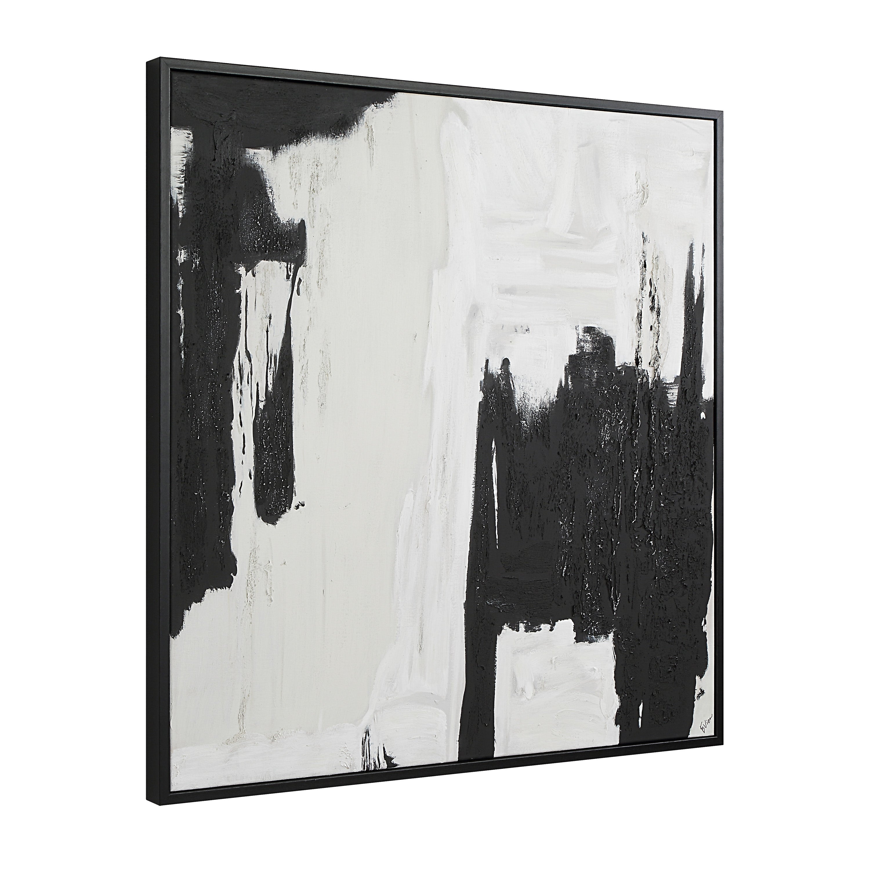Nantes 45" H x 45" W Canvas Art, Beige - Angle Image - OL2185