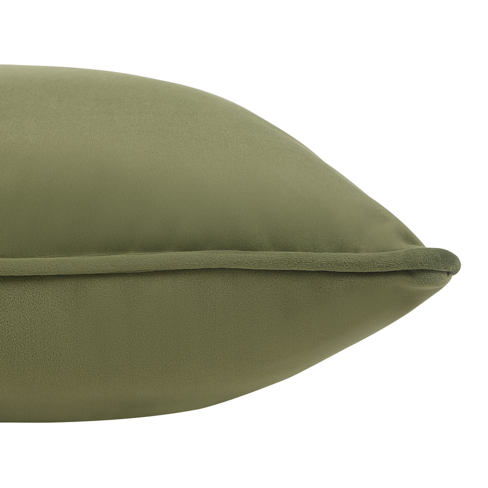 Fora Pillows, Green - Angle Image - PWFL1475