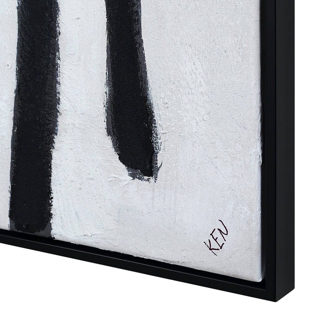 Senso 48" H x 36" W Canvas Art, Blue - Detail Image - OL2215