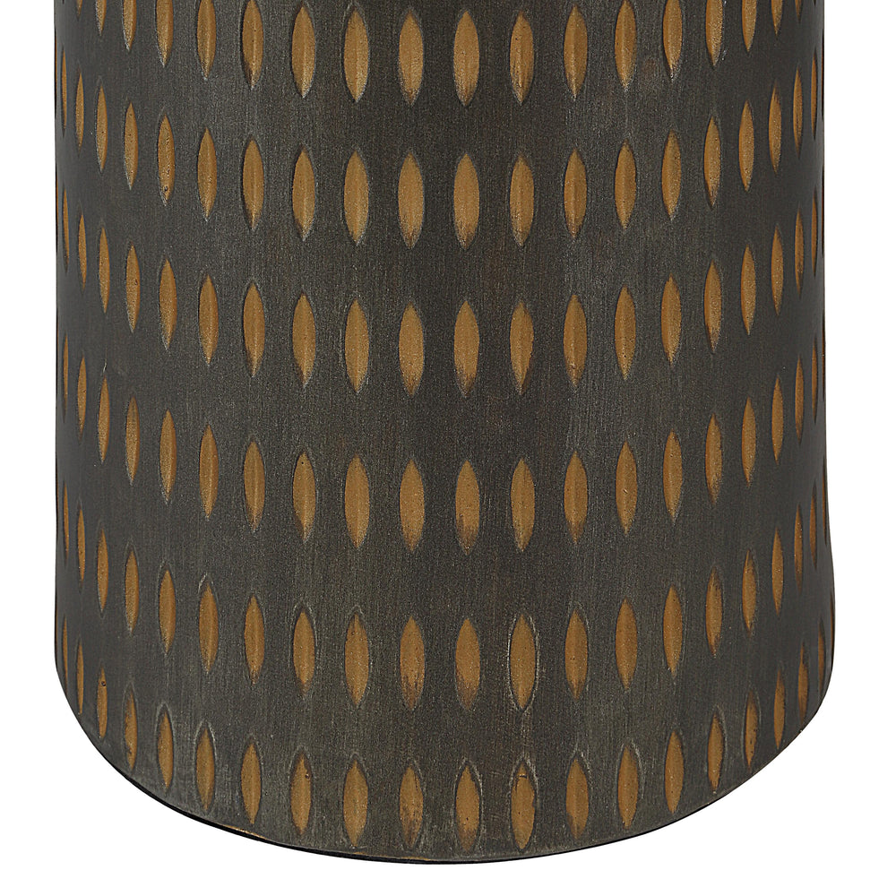 Crake 66.5" Height Floor Lamp, Brown - Detail Image - LPF3163