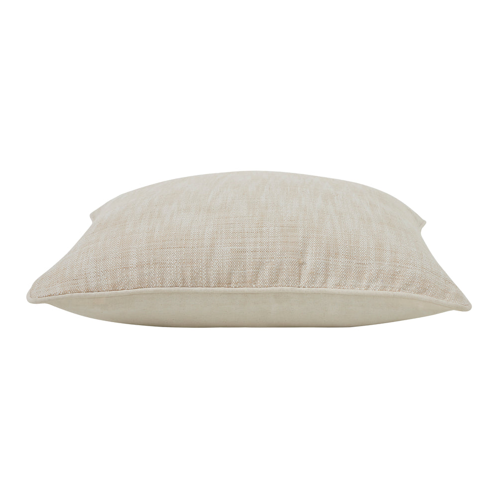 Amal 20 X 20 Indoor Pillow, Beige - Angle Image - PWFL1471