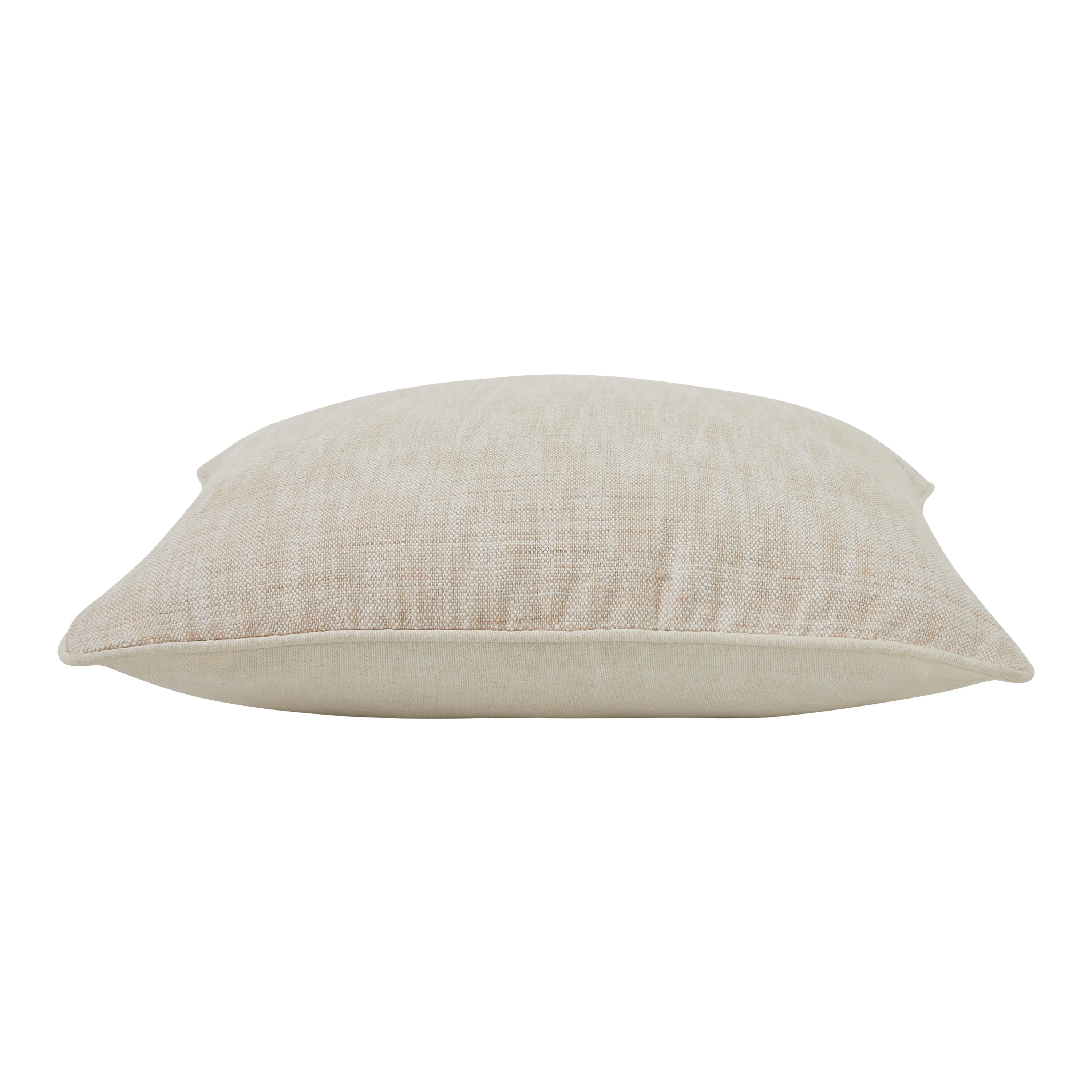 Amal 20 X 20 Indoor Pillow, Beige - Angle Image - PWFL1471