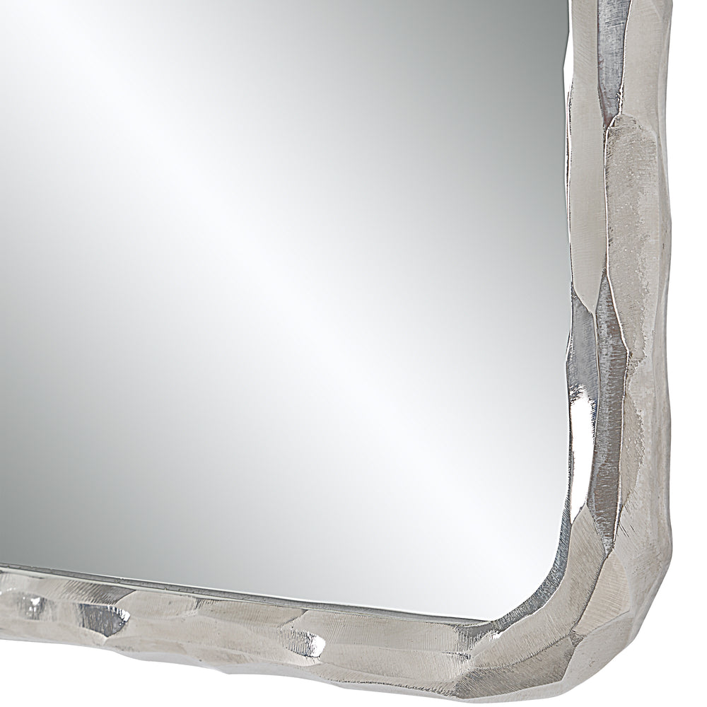 Pollonia 36" H x 24" W Wall Mirror, Grey - Detail Image - MT2694
