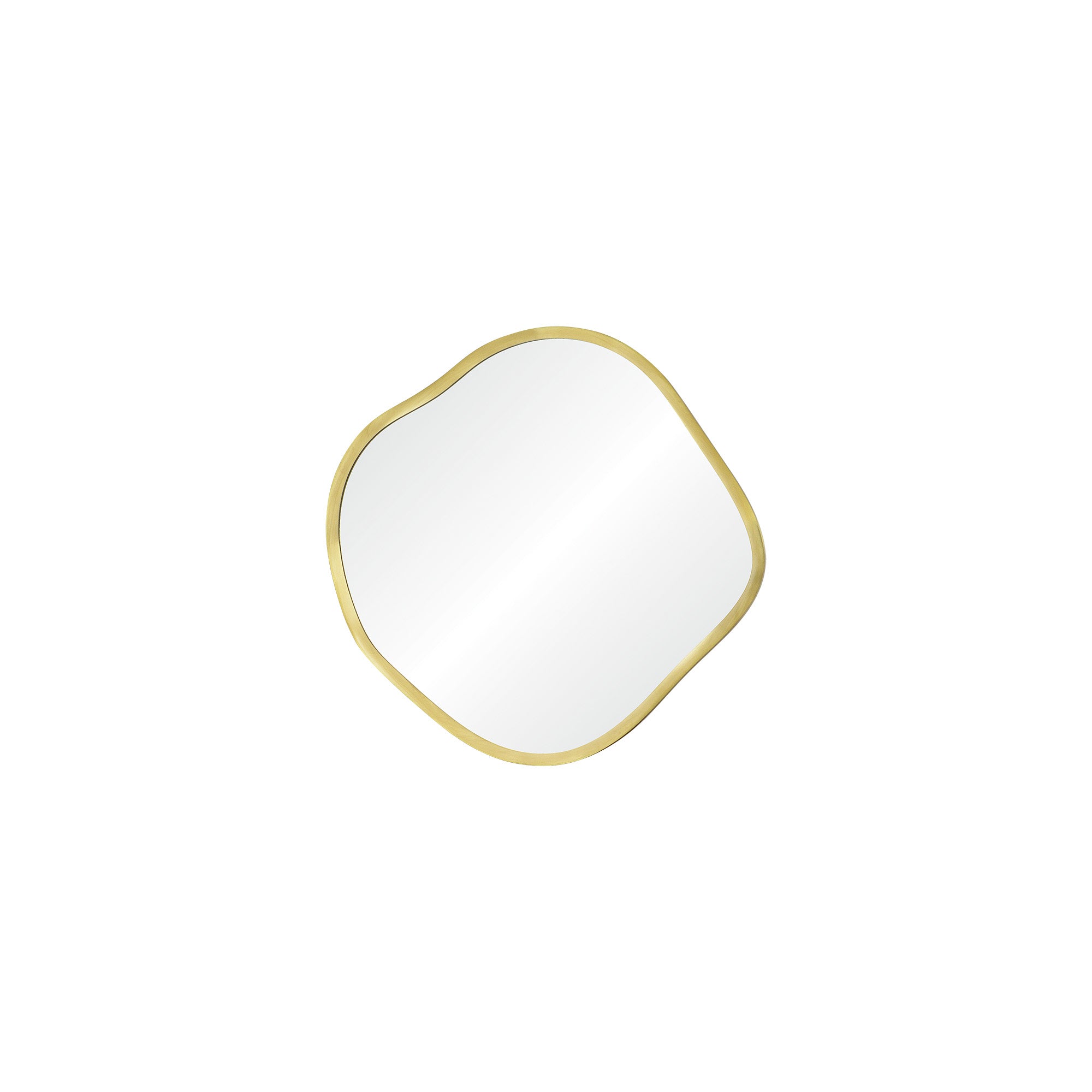 Nucleus 36/24/16" Tall Irregular Wall Mirror, Yellow - Additional Image 6 - MT2549