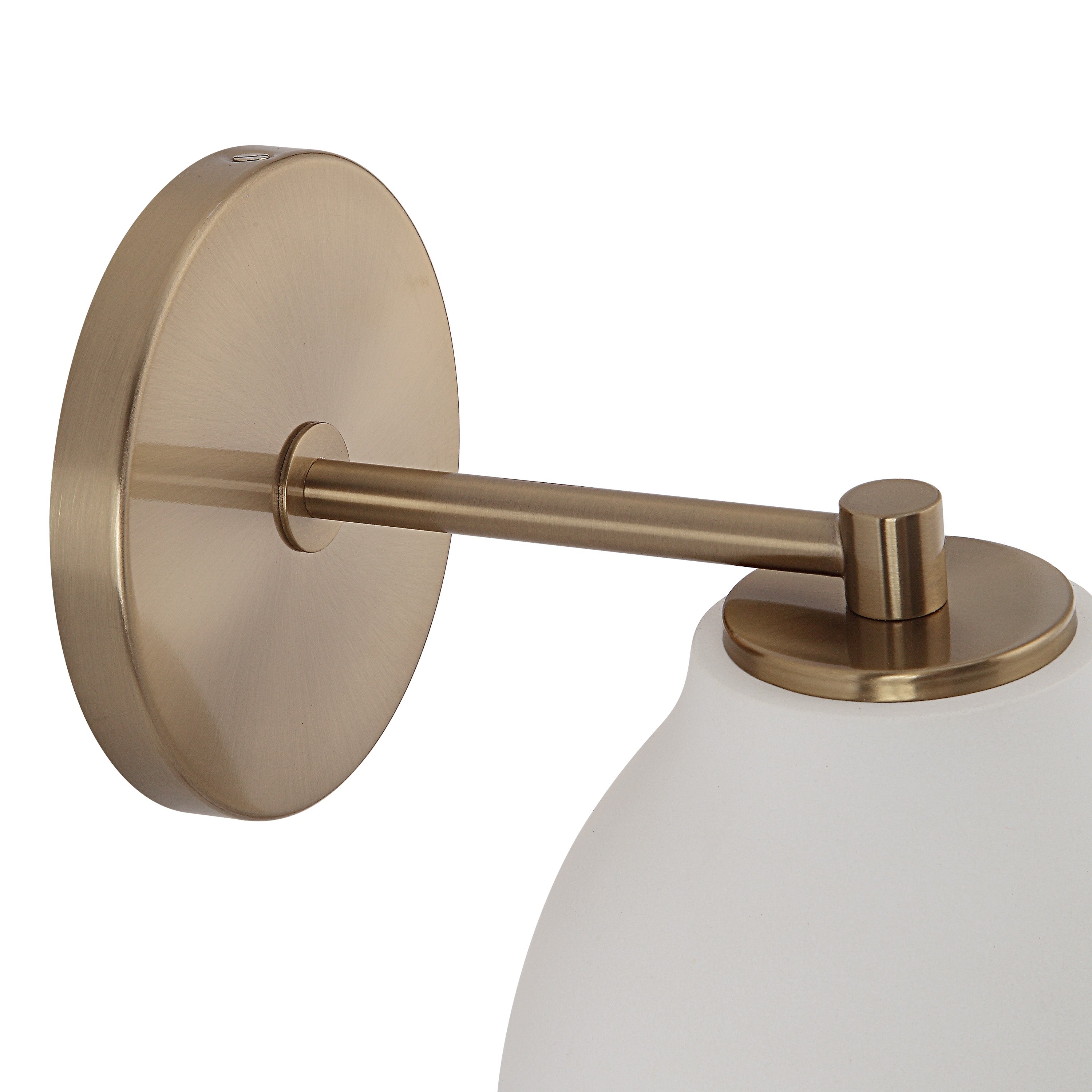 Mazia 8.5" Burnished Brass 1-Light Wall Sconce - Detail Image - WS138