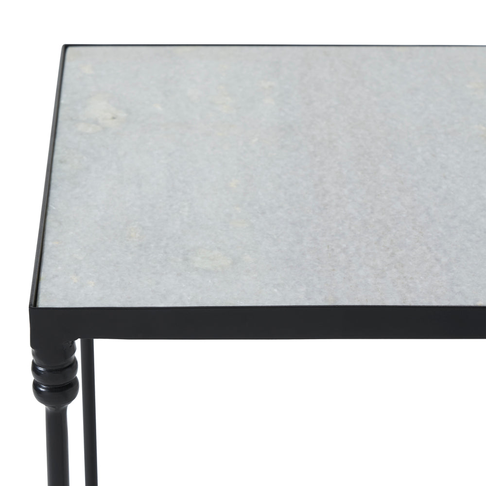 Giulia 24" Height Table, White - Detail Image - TA514
