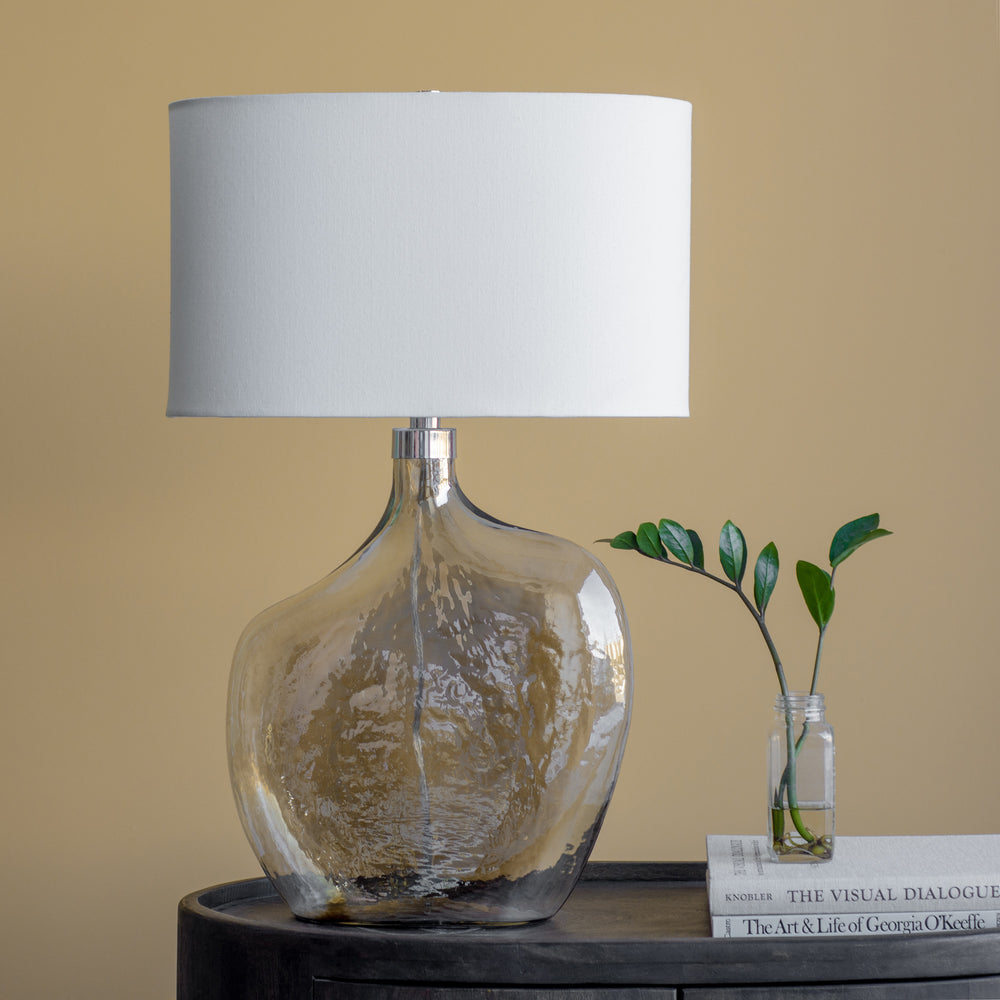 Benedek 27.5" Length Table Lamp, Chrome - Lifestyle Image - LPT1072