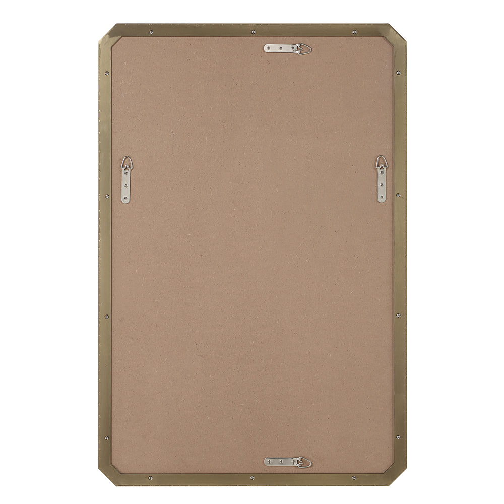 Nate 36" H x 24" W Wall Mirror, Yellow - Backing Image - MT2750