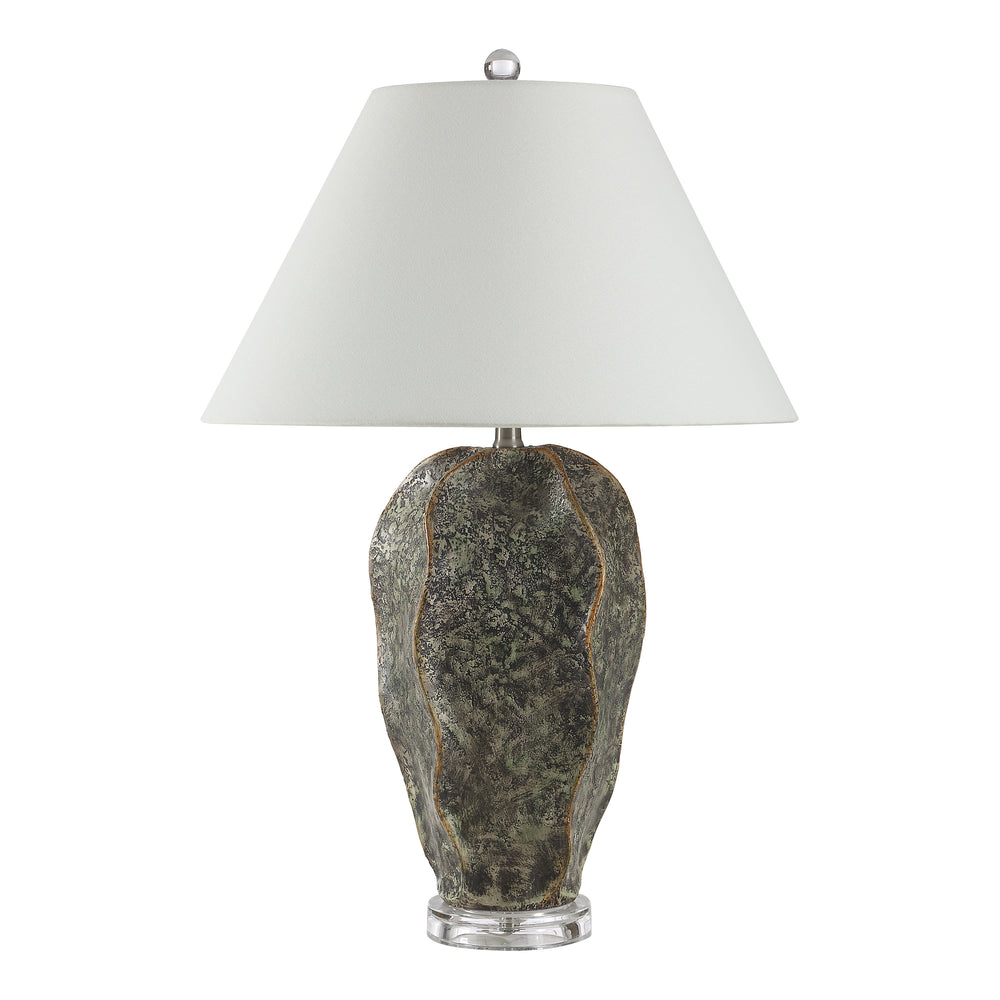 Poppi 27.0" Height Table Lamps, Dark Green - Angle Image - LPT1407EV