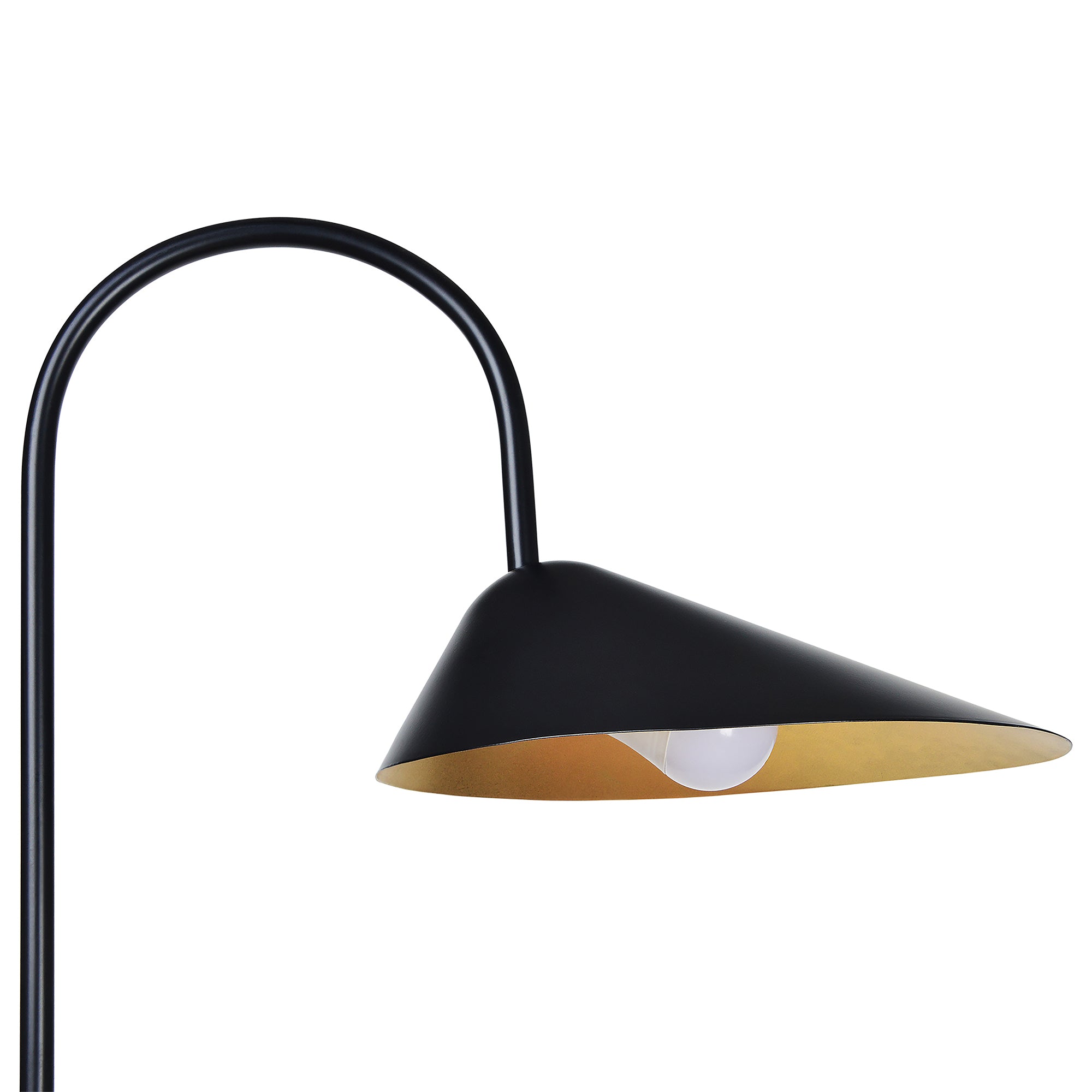 Forte 68.5" Length Floor Lamp, Matte Black - Detail Image - LPF3145
