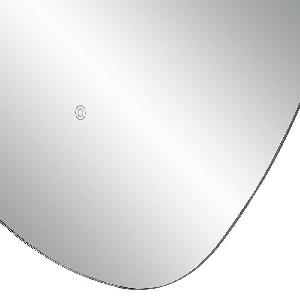Forli 45" Tall Irregular LED Mirror, Clear - Detail Image - MT2569