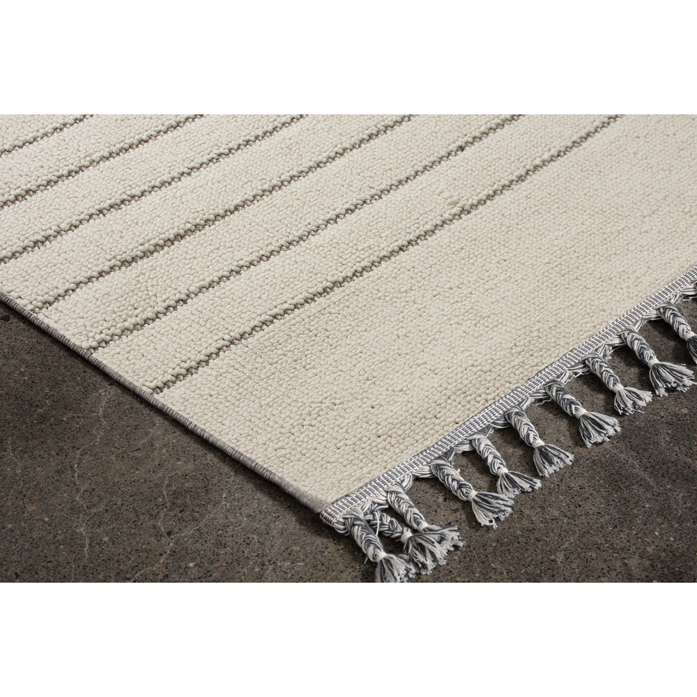 Ambrose 7'10 x 10'2 Power loomed Indoor Rug, Grey - Additional Image 1 - RAMB-10193-810