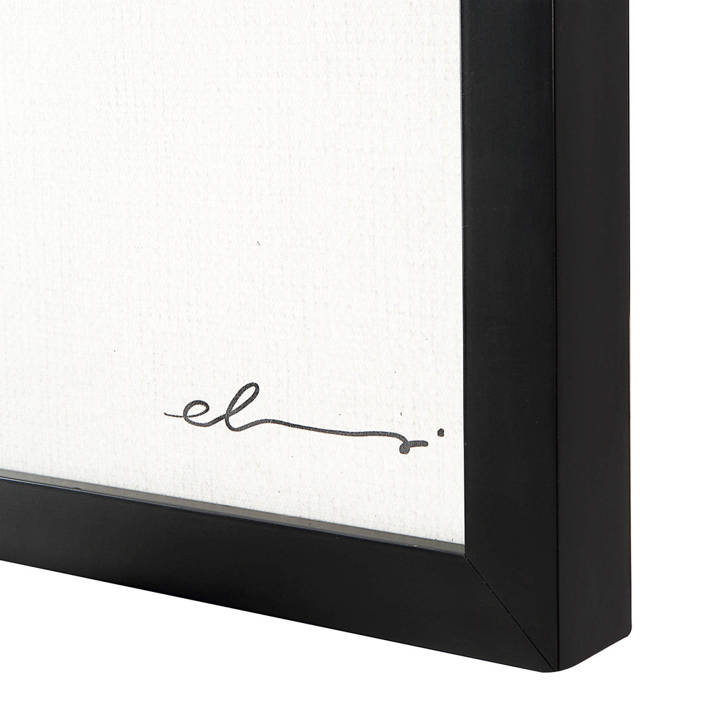 Cercola 45" Wide Wall Art, Black - Detail Image - PA0036