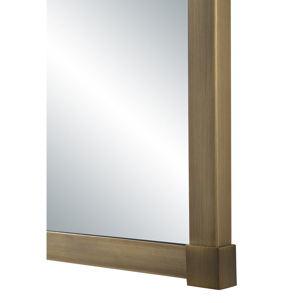 Khaya 35" H x 22" W Wall Mirror, Yellow - Detail Image - MT2738
