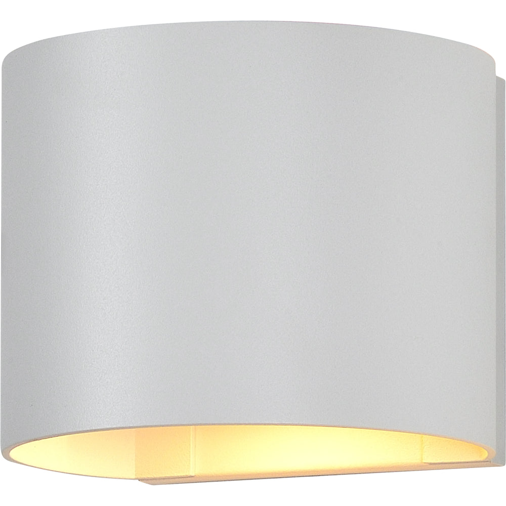 Zak 4.72" Length Wall Sconce, Matte White - Additional Image 3 - WS112
