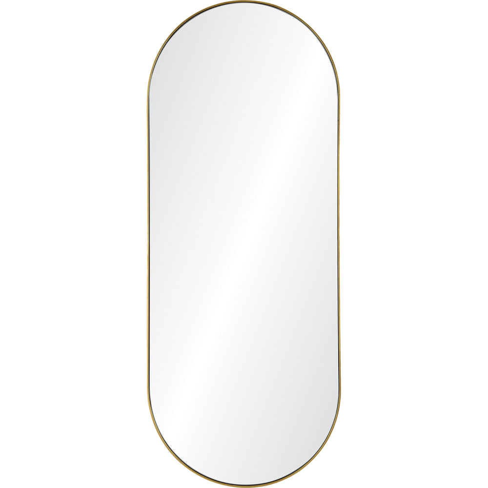 Marius 60" Tall Oval Full Length Mirror, Yellow - Main Image - MT2366