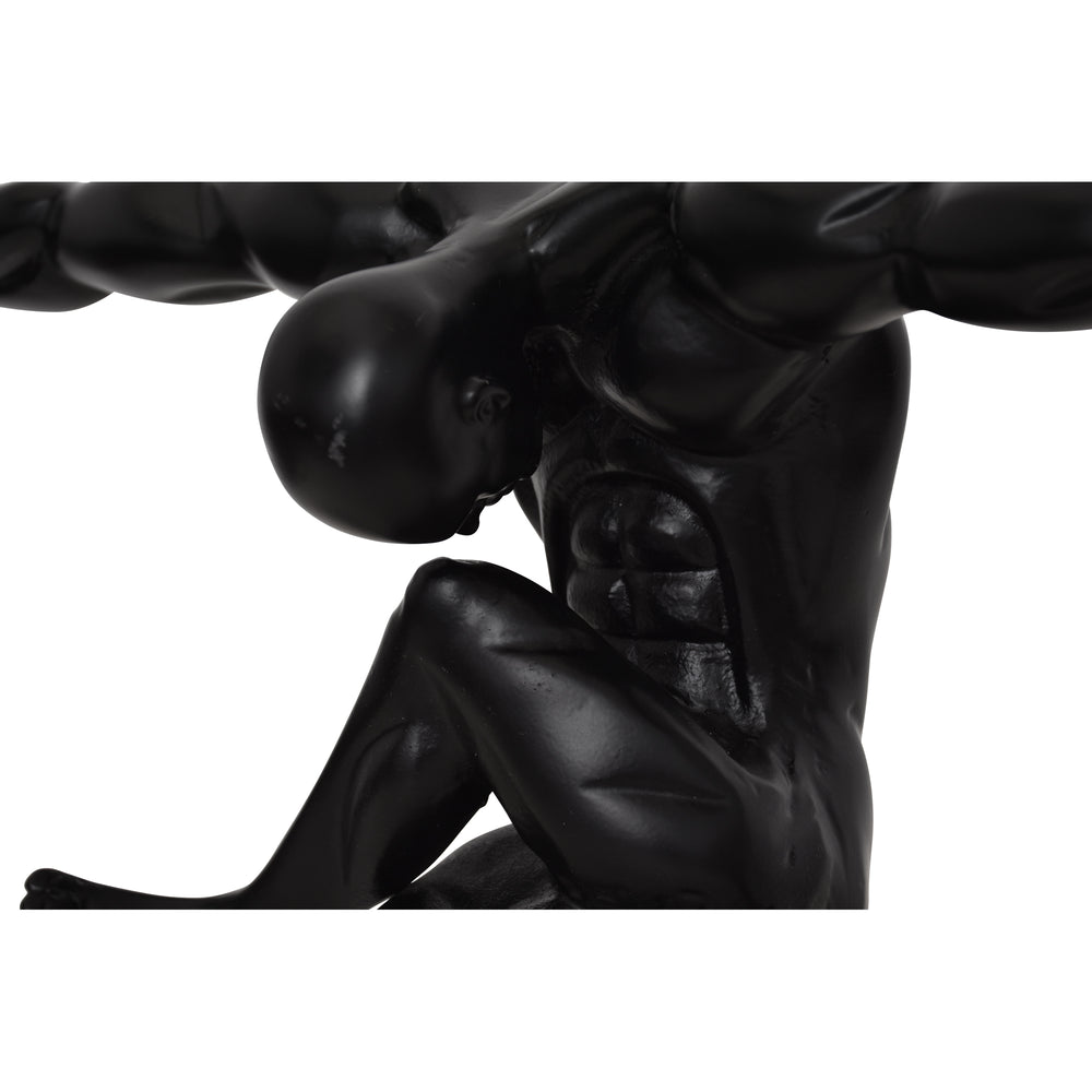 Mortal Indoor Aluminum Statue, Matte Black - Detail Image - STA727