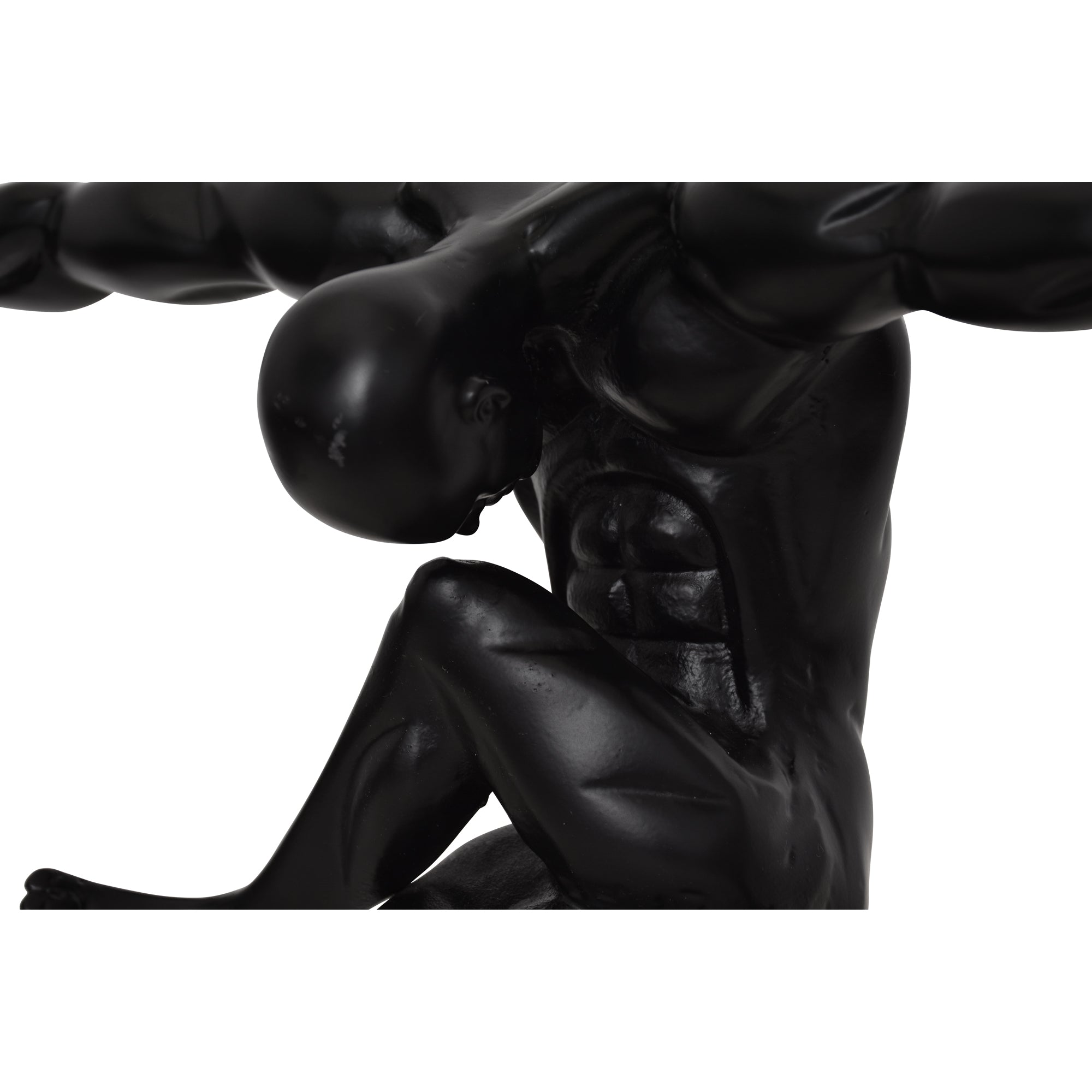 Mortal Indoor Aluminum Statue, Matte Black - Detail Image - STA727