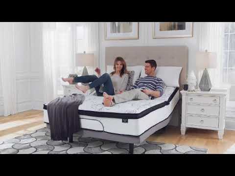  Sierra Sleep Chime 10 Inch Hybrid M69641 King Mattress EXTERNAL_VIDEO 3