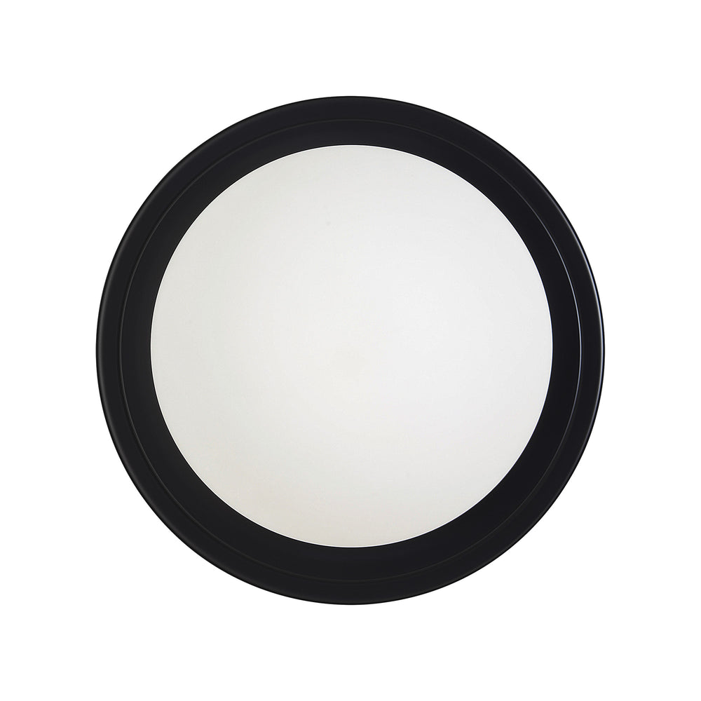 Sybils 6.5" Length Wall Sconce, Matte Black - Angle Image - WS126