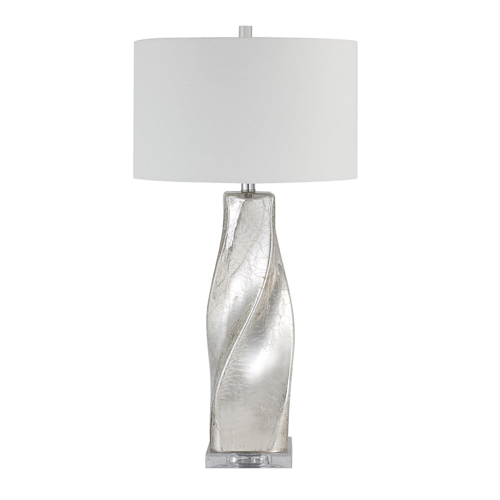 Lyons 31.5" Height Table Lamp, Grey - Angle Image - LPT1336