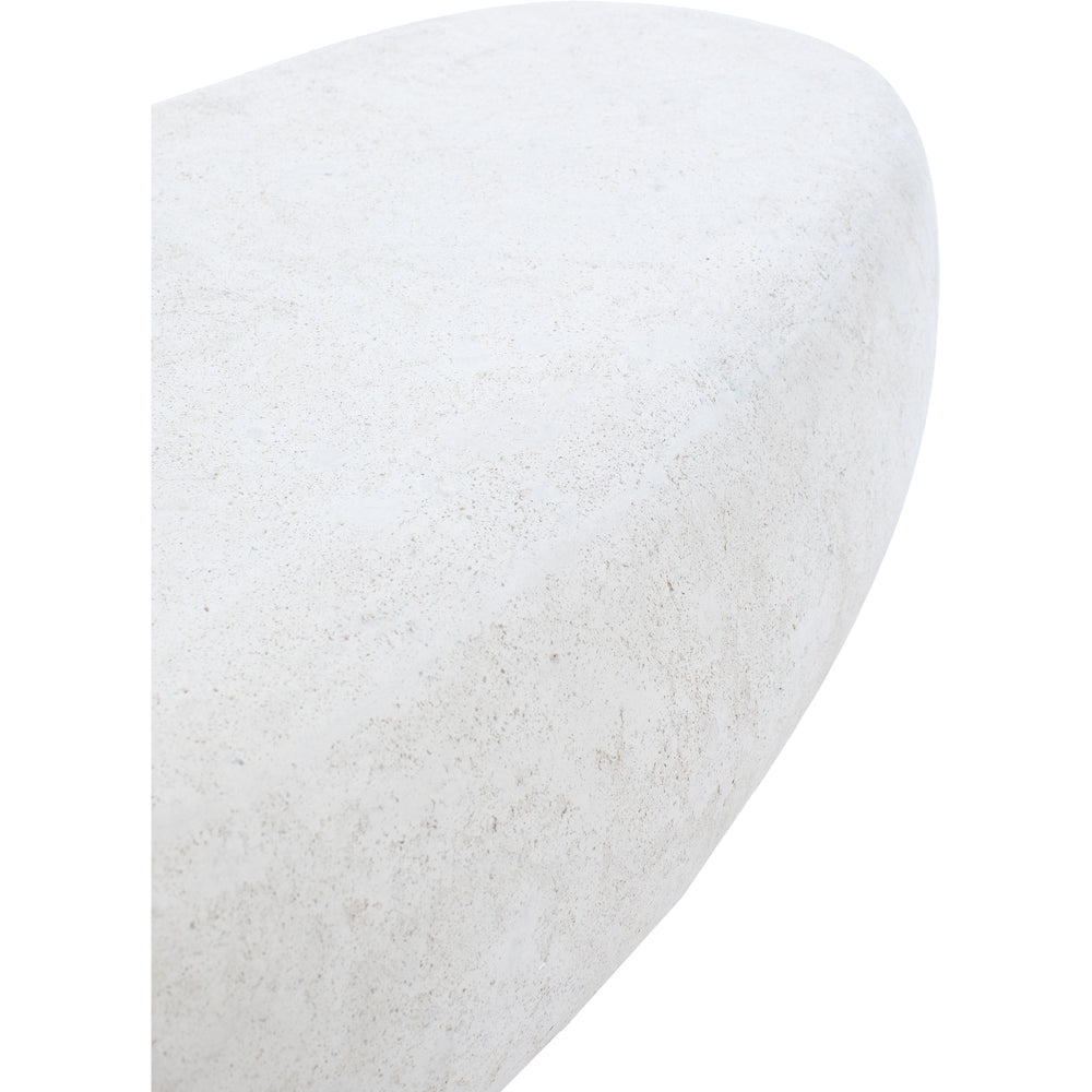 Minda Both Volcanic Stone Bench, Natural - Detail Image - CHA073