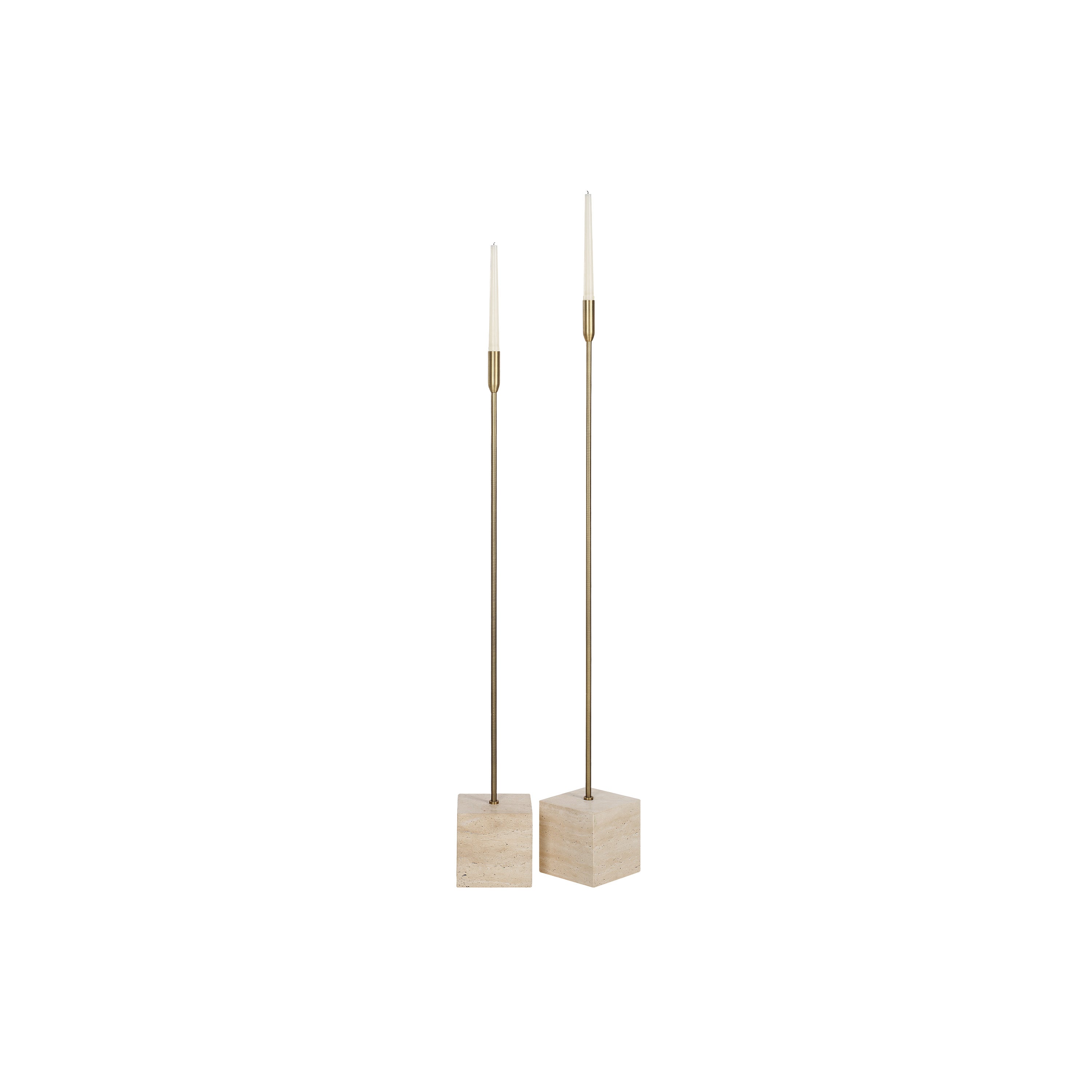 Chambers Floor Candle Holder, (2 Piece Set) - Main Image - CAN191
