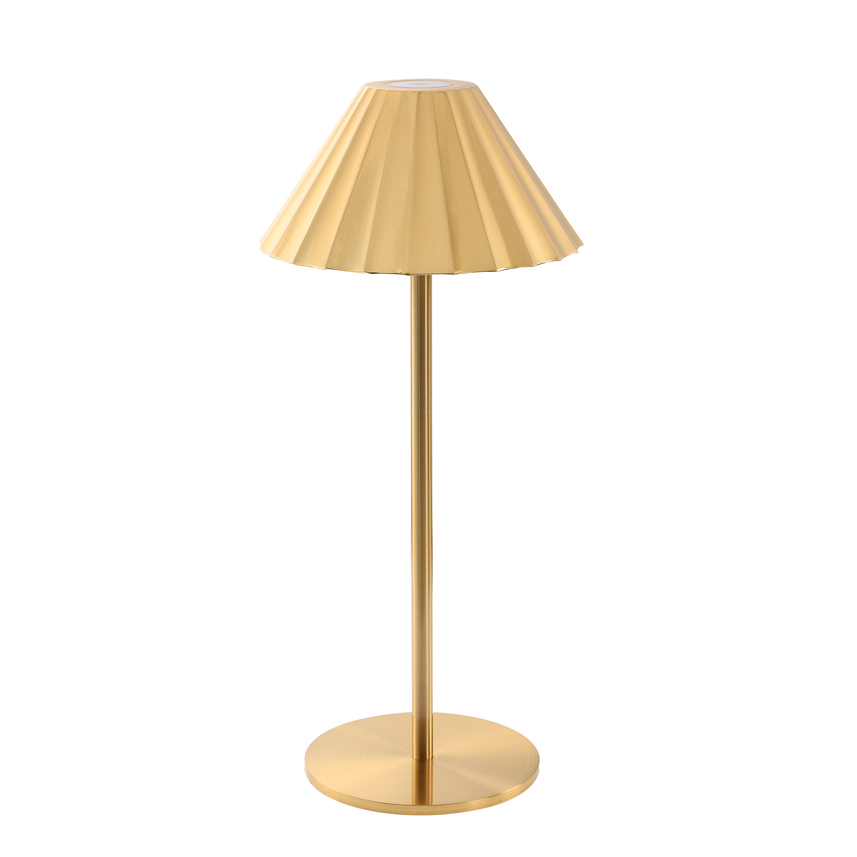 Ginevra 12.6" Height Table Lamp, Yellow - Angle Image - LPT1309